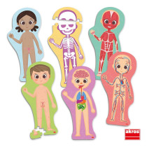 Maxi puzzle Objevujte své tělo