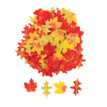 Podzimní listy z látky, 200 ks