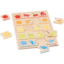 Puzzle - Triedime farby