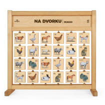 Stolní pexeso - Na dvoře