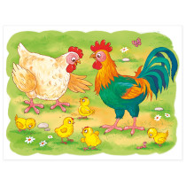 Dřevěné obrázkové kostky Na...