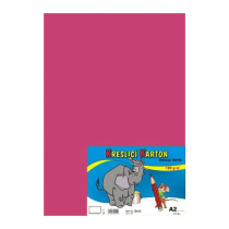 Výkres barevný A2 tmavě růžový