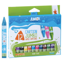 Tříhranné voskovky Jumbo,12 ks