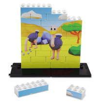 Puzzle Pštros, 32 ks